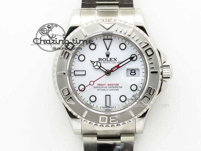 1225 Daytona Newman Sandblasted SS White Black Dial On SS Bracelet A Functional 3522